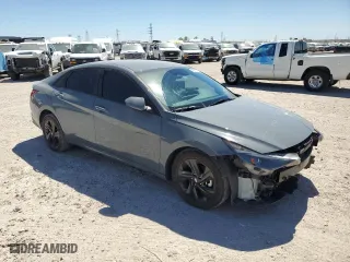 2021 Hyundai Elantra SEL with VIN KMHLM4AG3MU164308, listed as a Copart auction lot 49637275 with 21,908 mi miles and Salvage Title. Bid and sale history available at carsss.com. Image 4.