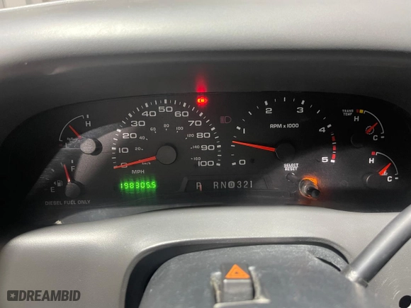 2003 Ford Super Duty F-350 SRW XL with VIN 1FTSW31P13ED34095, listed as a Copart auction lot 80354784 with 198,305 mi miles and Salvage Title. Bid and sale history available at carsss.com. Image 8.