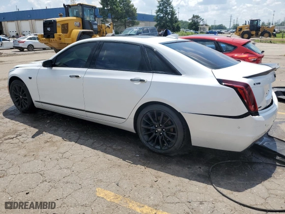 2018 Cadillac CT6 Luxury AWD with VIN 1G6KD5RSXJU150841, listed as a Copart auction lot 62670224 with 108,336 mi miles and Clean Title. Bid and sale history available at carsss.com. Image 2.