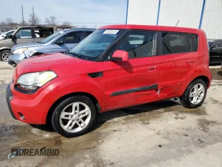 2010 Kia Soul + with VIN KNDJT2A22A7061981, listed as a Copart auction lot 48553415 with 188,878 mi miles and Non Repairable. Bid and sale history available at carsss.com. Image 1.