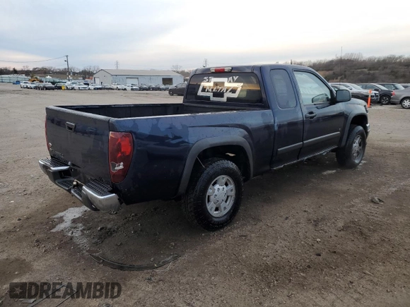 2008 Chevrolet Colorado LS with VIN 1GCDT199988168801, listed as a Copart auction lot 82115934 with 168,387 mi miles and Salvage Title. Bid and sale history available at carsss.com. Image 3.