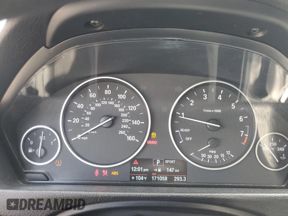 2014 BMW 3 Series 328i xDrive с VIN WBA3B5C55EP542203, выставлен на аукционе Copart как лот 61920545 с пробегом 171 058 миль миль и Чистый • Clean title. История ставок и продаж доступна на DreamBid. Изображение 9.