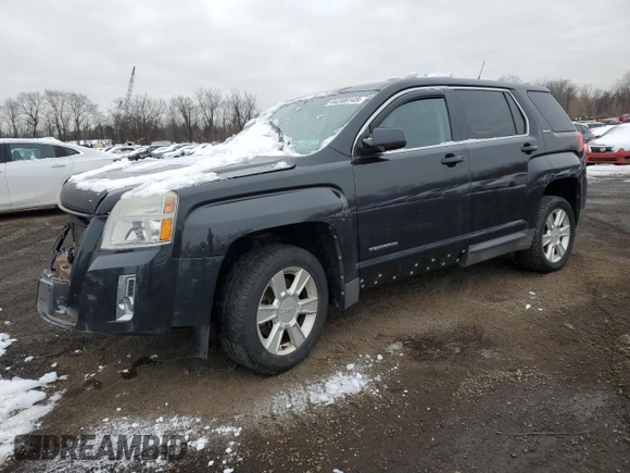 2012 GMC Terrain SLE-1 with VIN 2GKFLREK2C6253868, listed as a Copart auction lot 44208145 with 151,204 mi miles and Salvage Title. Bid and sale history available at DreamBid. Image 1.