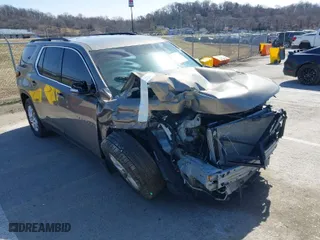 2019 Chevrolet Traverse LT Cloth with VIN 1GNERGKW9KJ223972, listed as a IAAI auction lot 41749168 with NaN miles. Bid and sale history available at carsss.com. Image 1.