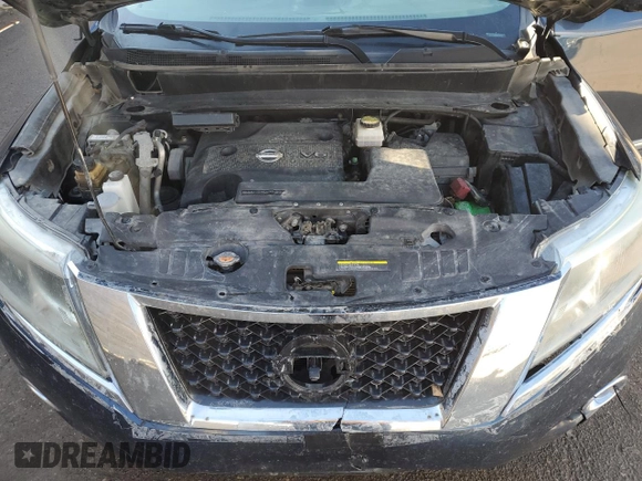 2013 Nissan Pathfinder Platinum with VIN 5N1AR2MM8DC642386, listed as a Copart auction lot 50571495 with 195,904 mi miles and Clean Title. Bid and sale history available at carsss.com. Image 12.