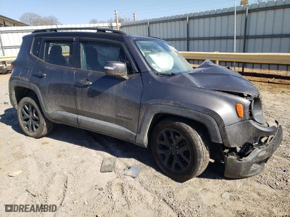 2016 Jeep Renegade Latitude with VIN ZACCJBBTXGPC96825, listed as a Copart auction lot 46992685 with NaN miles and Salvage Title. Bid and sale history available at carsss.com. Image 4.