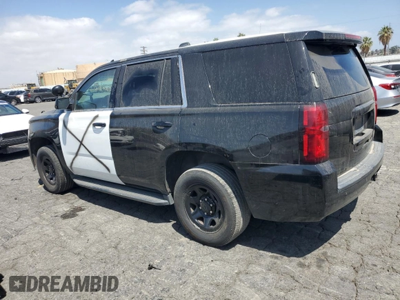 2019 Chevrolet Tahoe Commercial with VIN 1GNLCDEC2KR244186, listed as a Copart auction lot 61258355 with 161,858 mi miles and Clean title. Bid and sale history available at DreamBid. Image 2.