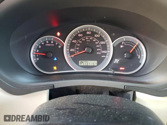 2009 Subaru Impreza i z VIN JF1GH61679H806242, wystawiony jako Copart lot #54217875 z przebiegiem 137 157 mil mil oraz Szkoda całkowita • Salvage title. Historia ofert i sprzedaży dostępna na DreamBid. Obrazek 9.