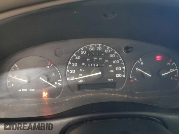 1998 Ford Ranger XL with VIN 1FTYR10C1WUC28728, listed as a Copart auction lot 57871585 with 312,418 mi miles and Salvage title. Bid and sale history available at DreamBid. Image 9.