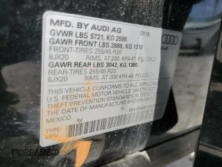 2019 Audi SQ5 Premium Plus with VIN WA1B4AFY2K2001281, listed as a Copart auction lot 56483835 with 24,524 mi miles and Clean Title. Bid and sale history available at DreamBid. Image 13.
