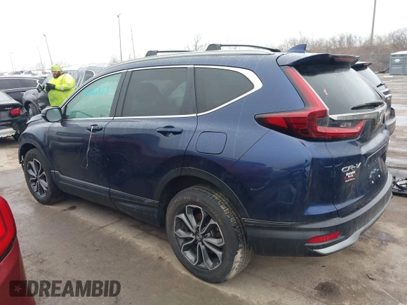 2020 Honda CR-V EX with VIN 5J6RW2H59LL015336, listed as a IAAI auction lot 41554062 with 67,268 mi miles. Bid and sale history available at carsss.com. Image 15.
