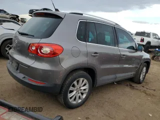 2010 Volkswagen Tiguan S with VIN WVGAV7AX4AW504264, listed as a Copart auction lot 51405275 with 113,432 mi miles and Salvage title. Bid and sale history available at DreamBid. Image 3.