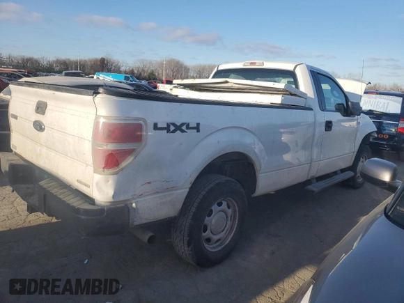 2014 Ford F-150 XL z VIN 1FTNF1EF7EKD91313, wystawiony jako Copart lot #83408474 z przebiegiem Nie podano mil oraz Szkoda całkowita • Salvage title. Historia ofert i sprzedaży dostępna na DreamBid. Obrazek 3.