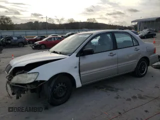 2003 Mitsubishi Lancer ES with VIN JA3AJ26E83U079025, listed as a Copart auction lot 76900594 with 0 mi miles and Salvage Title. Bid and sale history available at carsss.com. Image 1.
