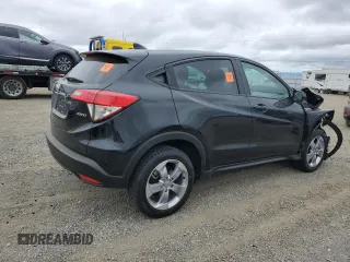 2021 Honda HR-V LX with VIN 3CZRU6H3XMM737099, listed as a Copart auction lot 53267575 with 36,281 mi miles and Salvage Title. Bid and sale history available at carsss.com. Image 3.
