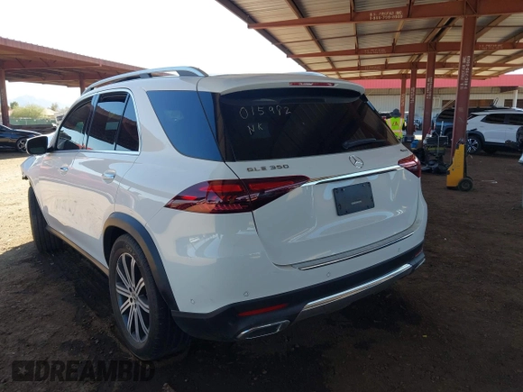 2024 Mercedes-Benz GLE 350 с VIN 4JGFB4FB3RB015982, выставлен на аукционе IAAI как лот 42289251 с пробегом 24 679 миль миль и . История ставок и продаж доступна на DreamBid. Изображение 3.