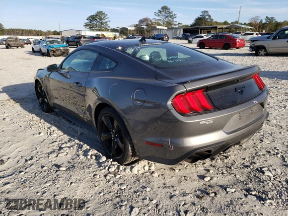2021 Ford Mustang EcoBoost with VIN 1FA6P8TH6M5110068, listed as a Copart auction lot 66000832 with 45,879 mi miles. Bid and sale history available at carsss.com. Image 3.