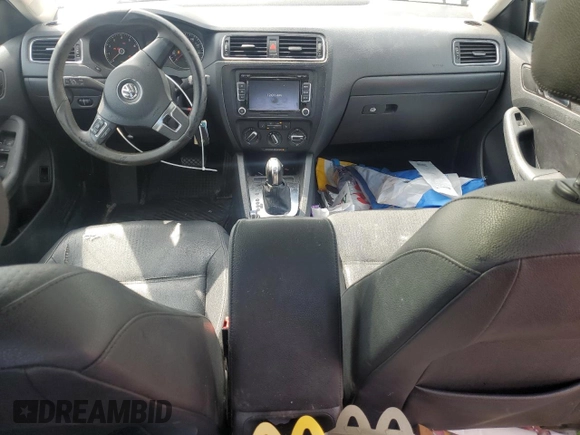 2012 Volkswagen Jetta SE with VIN 3VWDP7AJ2CM306614, listed as a Copart auction lot 58699615 with 164,234 mi miles and Salvage title. Bid and sale history available at DreamBid. Image 8.
