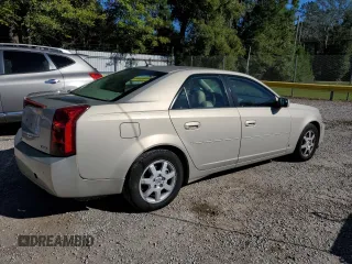 2007 Cadillac CTS with VIN 1G6DP577070103879, listed as a Copart auction lot 81665024 with 75,433 mi miles and Salvage Title. Bid and sale history available at carsss.com. Image 3.