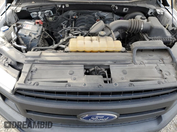 2019 Ford F-150 XL with VIN 1FTEW1C50KFC15847, listed as a Copart auction lot 88732235 with 153,898 mi miles and Salvage Title. Bid and sale history available at DreamBid. Image 11.