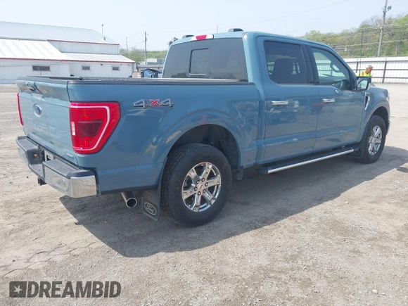 2023 Ford F-150 XL with VIN 1FTEW1EP0PKE47846, listed as a IAAI auction lot 41906748 with 70,211 mi miles and . Bid and sale history available at carsss.com. Image 4.
