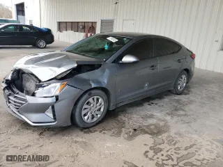 2019 Hyundai Elantra SE with VIN KMHD74LF2KU792678, listed as a Copart auction lot 47946105 with 103,345 mi miles and Salvage Title. Bid and sale history available at carsss.com. Image 1.