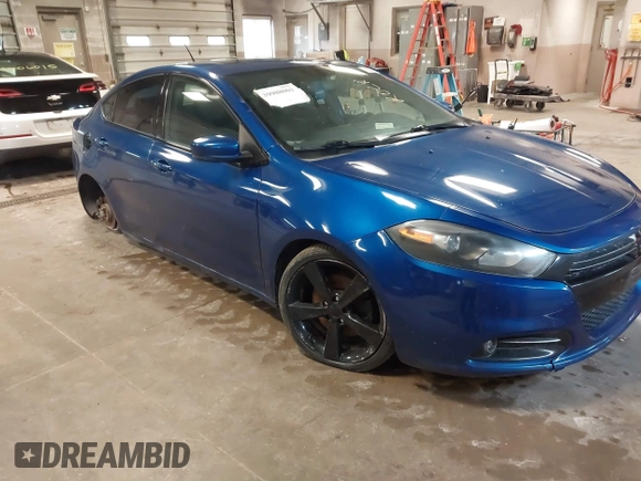 2014 Dodge Dart GT with VIN 1C3CDFEB1ED683314, listed as a IAAI auction lot 39988001 with 210,149 mi miles and . Bid and sale history available at DreamBid. Image 1.