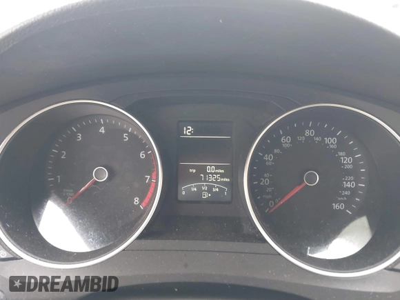 2015 Volkswagen Jetta Sedan 1.8T SE with VIN 3VWD17AJ6FM237674, listed as a IAAI auction lot 41613054 with 71,325 mi miles. Bid and sale history available at carsss.com. Image 7.