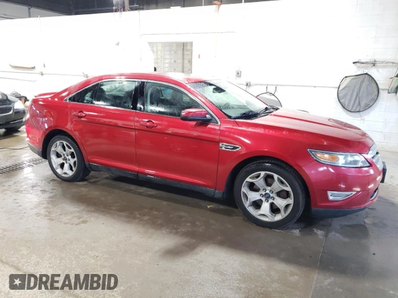 2011 Ford Taurus SHO with VIN 1FAHP2KT9BG120154, listed as a Copart auction lot 55178335 with 175,972 mi miles and Clean Title. Bid and sale history available at DreamBid. Image 4.
