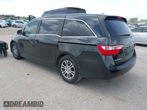 2011 Honda Odyssey EX-L с VIN 5FNRL5H61BB021707, выставлен на аукционе IAAI как лот 42544835 с пробегом 199 002 миль миль и . История ставок и продаж доступна на DreamBid. Изображение 3.