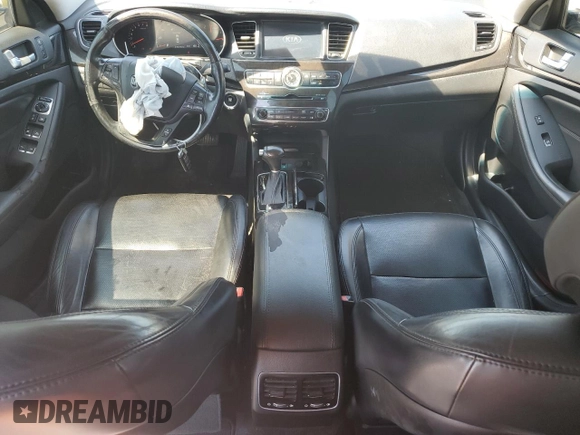 2014 Kia Cadenza Premium with VIN KNALN4D74E5127922, listed as a Copart auction lot 72427464 with 236,165 mi miles and Salvage Title. Bid and sale history available at carsss.com. Image 8.