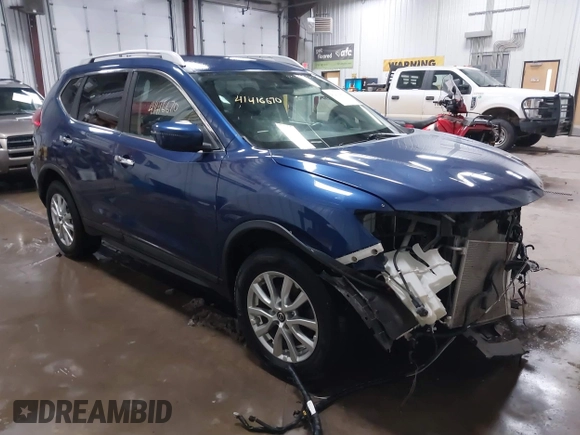 2017 Nissan Rogue SL with VIN 5N1AT2MV2HC857794, listed as a IAAI auction lot 41416670 with 116,554 mi miles. Bid and sale history available at carsss.com. Image 1.