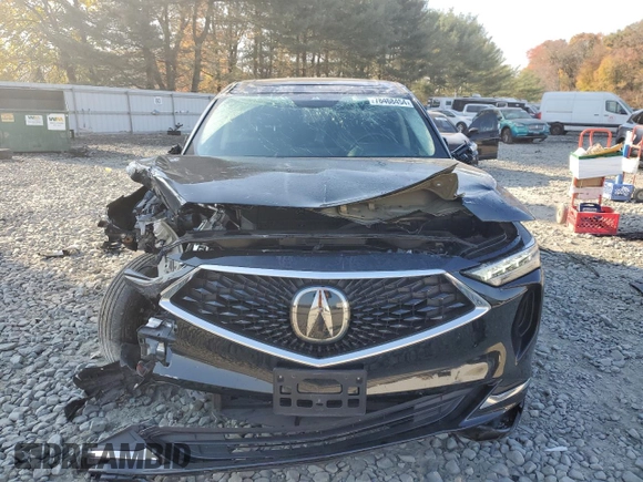 2022 Acura MDX with VIN 5J8YE1H39NL006153, listed as a Copart auction lot 78468454 with 40,779 mi miles and Salvage Title. Bid and sale history available at carsss.com. Image 5.