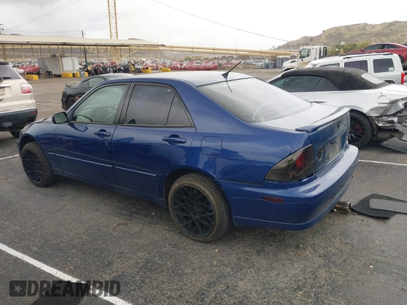 2002 Lexus IS 300 with VIN JTHBD192820050704, listed as a IAAI auction lot 41744597 with 173,065 mi miles. Bid and sale history available at carsss.com. Image 3.