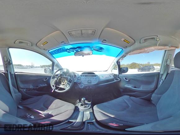 2010 Honda Fit Sport with VIN JHMGE8G44AC039907, listed as a Copart auction lot 53267125 with Not provided miles and Salvage title. Bid and sale history available at DreamBid. Image 13.