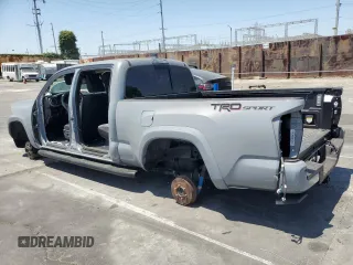 2021 Toyota Tacoma SR5 with VIN 3TMBZ5DNXMM031339, listed as a Copart auction lot 59178515 with 27,885 mi miles and Salvage title. Bid and sale history available at DreamBid. Image 2.