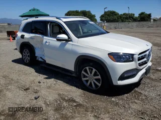 2020 Mercedes-Benz GLS with VIN 4JGFF5KE4LA134647, listed as a Copart auction lot 65257493 with 56,189 mi miles. Bid and sale history available at carsss.com. Image 4.