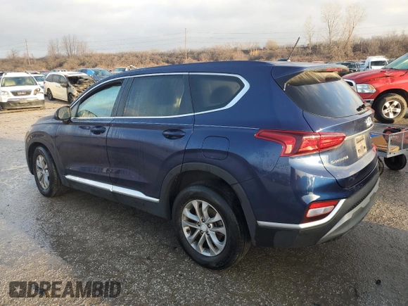 2020 Hyundai Santa Fe SE with VIN 5NMS2CAD9LH233126, listed as a Copart auction lot 70553812 with 13,788 mi miles. Bid and sale history available at carsss.com. Image 2.