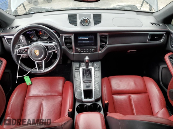 2018 Porsche Macan GTS with VIN WP1AG2A55JLB65384, listed as a Copart auction lot 54848385 with 90,938 mi miles and Salvage Title. Bid and sale history available at DreamBid. Image 8.