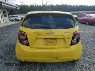 2016 Chevrolet Sonic LT with VIN 1G1JC6SB0G4101838, listed as a Copart auction lot 87365014 with 129,357 mi miles and Clean Title. Bid and sale history available at carsss.com. Image 6.