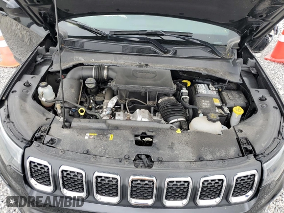 2023 Jeep Compass Latitude Lux z VIN 3C4NJDFN2PT549158, wystawiony jako Copart lot #57506665 z przebiegiem 23 687 mil mil oraz Szkoda całkowita • Salvage title. Historia ofert i sprzedaży dostępna na DreamBid. Obrazek 12.
