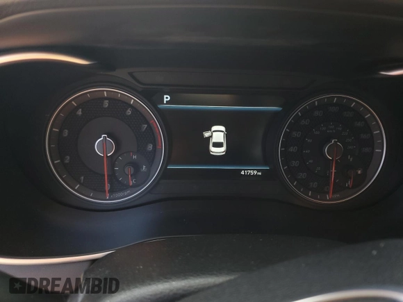 2021 Genesis G70 3.3T with VIN KMTG74LE1MU071782, listed as a Copart auction lot 74787954 with 41,759 mi miles and Non Repairable. Bid and sale history available at carsss.com. Image 9.