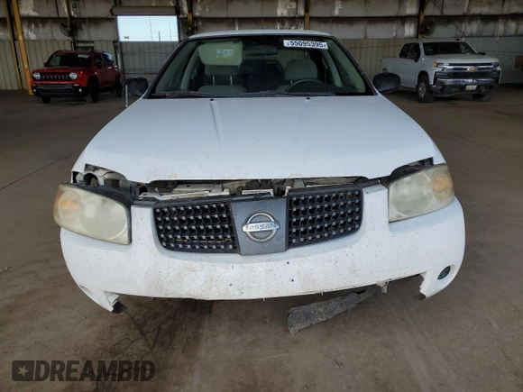 2005 Nissan Sentra 1.8 with VIN 3N1CB51D85L530008, listed as a Copart auction lot 55095395 with 164,336 mi miles and Salvage Title. Bid and sale history available at DreamBid. Image 5.