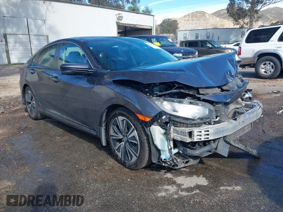2017 Honda Civic EX-T with VIN 2HGFC1F33HH650782, listed as a IAAI auction lot 41685090 with 113,319 mi miles and . Bid and sale history available at carsss.com. Image 1.