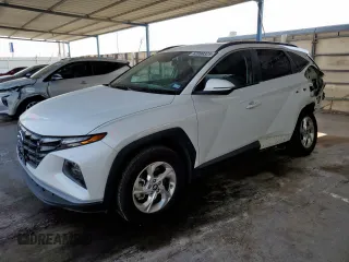 2023 Hyundai Tucson SEL with VIN KM8JBCAE0PU175177, listed as a Copart auction lot 62099325 with 45,638 mi miles and Salvage title. Bid and sale history available at DreamBid. Image 1.