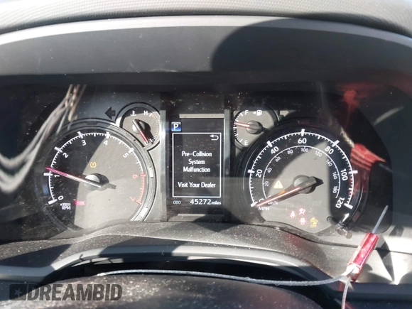 2023 Toyota 4Runner SR5 with VIN JTEMU5JR0P6090379, listed as a IAAI auction lot 41426594 with 45,272 mi miles and . Bid and sale history available at DreamBid. Image 6.