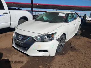 2018 Nissan Maxima SV with VIN 1N4AA6AP8JC386625, listed as a IAAI auction lot 41345154 with 44,441 mi miles and . Bid and sale history available at DreamBid. Image 17.
