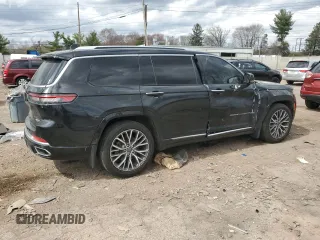 2022 Jeep Grand Cherokee Summit Reserve with VIN 1C4RJKET1N8585411, listed as a Copart auction lot 50728795 with Not provided miles and Salvage title. Bid and sale history available at DreamBid. Image 3.