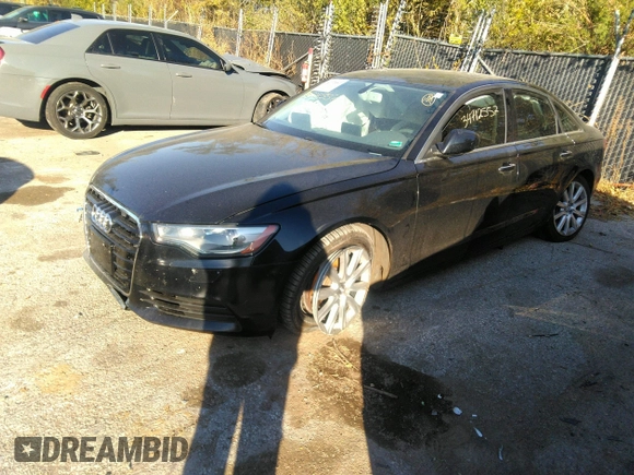 2014 Audi A6 Premium Plus z VIN WAUGFAFC7EN042581, wystawiony jako IAAI lot #34712557 z przebiegiem Nie podano mil oraz . Historia ofert i sprzedaży dostępna na DreamBid. Obrazek 2.