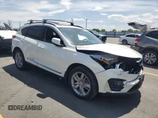 2019 Acura RDX Advance with VIN 5J8TC2H72KL015037, listed as a Copart auction lot 62401115 with Not provided miles and Salvage title. Bid and sale history available at DreamBid. Image 4.